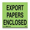 Fluorescent Enclosed Shipping Labels - 3 x 5
