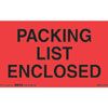 Fluorescent Enclosed Shipping Labels - 3 x 5