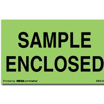 Fluorescent Enclosed Shipping Labels - thumbnail view 10