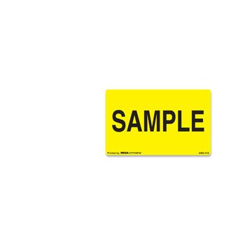 Fluorescent Production Labels - 1 1/4 x 2