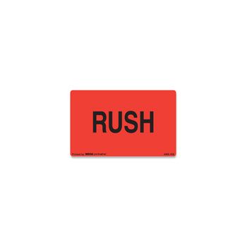 Fluorescent Production Labels - 1 1/4 x 2