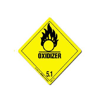 D.O.T. Hazard Labels - 4 x 4