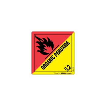D.O.T. Hazard Labels - 4 x 4