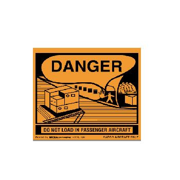 Air Specialty D.O.T. Labels - 4 3/8 x 5