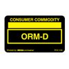 Standard ORM D.O.T. Labels - 2 1/4 x 1 3/8