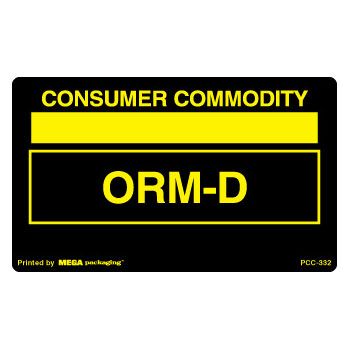 Standard ORM D.O.T. Labels - thumbnail view 1