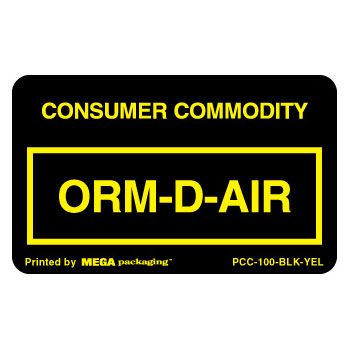 Standard ORM D.O.T. Labels - thumbnail view 2
