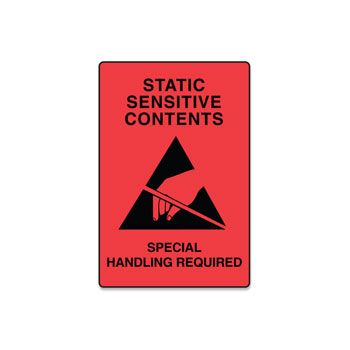 Anti-Static Labels - 2 x 2