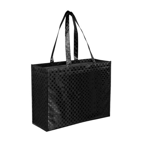 Metallic Gloss Patterned Tote - detailed view 2