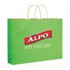 Imprinted Matte Shadow Shopping Bags - 8 X 4.75 X 10.5