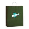 Imprinted Matte Shadow Shopping Bags - 8 X 4.75 X 10.5