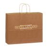 Imprinted Matte Shadow Shopping Bags - 16 X 6 X 13