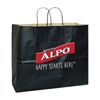 Imprinted Matte Shadow Shopping Bags - 5 X 3.5 X 8