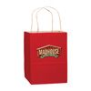 Imprinted Matte Shadow Shopping Bags - 16 X 6 X 13