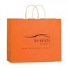 Imprinted Matte Paper Shopping Bags - 8 X 4.75 X 10.5