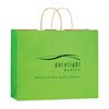 Imprinted Matte Paper Shopping Bags - 8 X 4.75 X 10.5