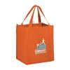 Imprinted Y2K Heavy Grocery Bags W/ Loop - 13 X 10 X 15