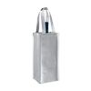 Imprinted Metallic Wine Collection Bags - 5 X 5 X 12