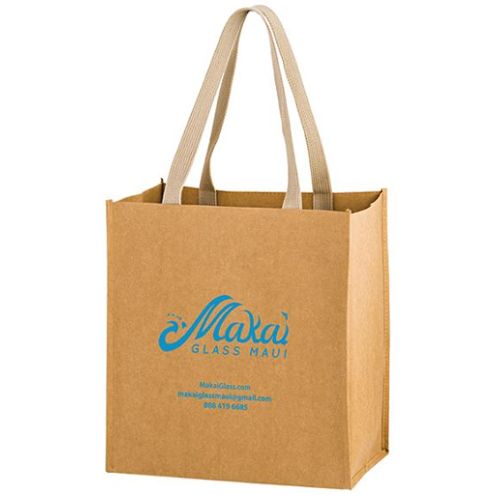 Imprinted Washable Paper Bags - thumbnail view 1