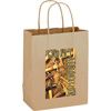 Imprinted Paper Shopping Bags - 5.5 X 3.25 X 12.5