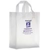 Imprinted Frosted Softloop Shoppers - 16 X 6 X 12