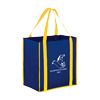 Imprinted Two-Tone Tote with Inserts - 12 X 8 X 13