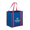 Imprinted Two-Tone Tote with Inserts - 12 X 8 X 13