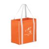 Imprinted Two-Tone Tote with Inserts - 12 X 8 X 13