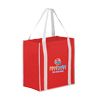 Imprinted Two-Tone Tote with Inserts - 12 X 8 X 13