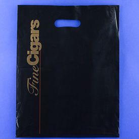 Fine Cigars Carrier Bags - 15 x 18