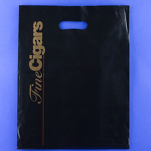Fine Cigars Carrier Bags - 10 x 12