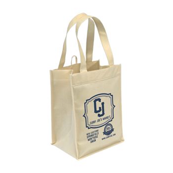 Imprinted Cubby Tote - 10 X 7 X 13