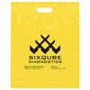 Imprinted Die Cut Handle Bags - 7 X 10.5