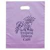 Imprinted Frosted Die Cut Bags - 15 X 18 X 4