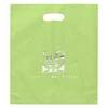 Imprinted Frosted Die Cut Bags - 9.5 X 14