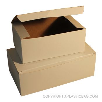 Laminated Tuckit Gift Boxes - 4 X 4 X 4