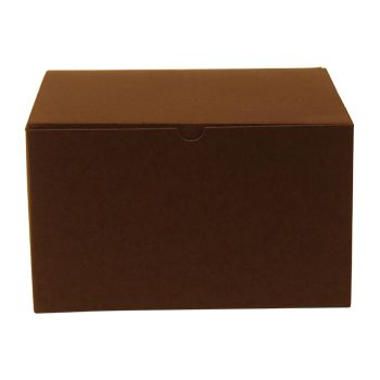 Tinted Kraft Tuckit Gift Boxes - 8 X 8 X 3.5