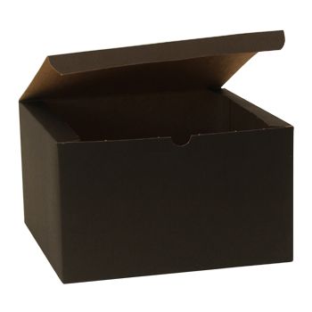 Tinted Kraft Tuckit Gift Boxes - 3 X 3 X 3