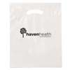 Imprinted Die Cut Handle Bags - 12 X 15 + 3