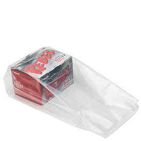 1.5 Mil Gusseted Poly Bags - 12 X 8 X 30