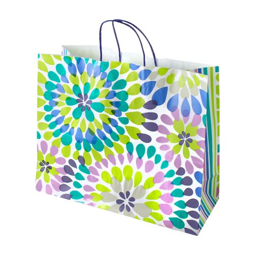 Make a Splash Paper Shopping Bags - 8 X 4.75 X 10.5