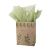 Leaves & Berries/Kraft Paper Shop Bags - 5.5 X 3.25 X 8.37