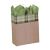 Kensington Plaid/Kraft Paper Shop Bags - 13 X 6 X 15.75