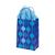 Snowflake Swirl/Waterfall Paper Shop Bag - 5.5 X 3.25 X 8.37