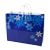 Snowflake Swirl/Waterfall Paper Shop Bag - 8 X 4.75 X 10.5