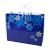 Snowflake Swirl/Waterfall Paper Shop Bag - 16 X 6 X 13