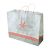 Christmas Lace Paper Shopping Bags - 8 X 4.75 X 10.5