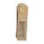 Jute Wine Bags W/Wooden Handles - 4 x 4 x 14