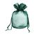 Round Gusset Organza Bag - 6 1/2 x 7 x 4