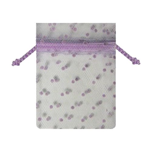 Tulle Bags W/ Swiss Dots - 4 x 6